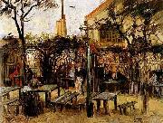 Terrace of a Cafe on Montmartre